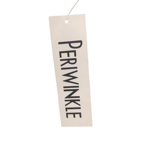 NWT PERIWINKLE TEXTURED NAVY BLUE PULL-ON ELASTIC WAIST PANTS 16 - Picture 7 of 8